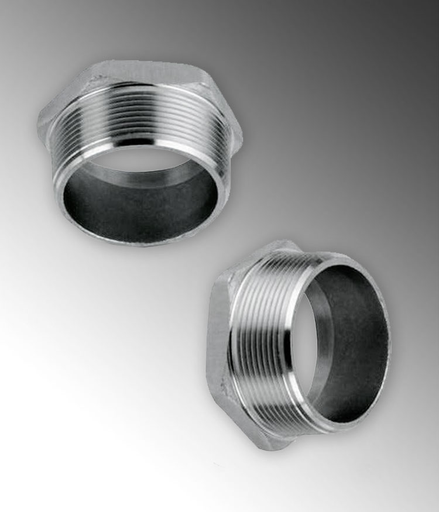 Product image for Calpipe S60500CH00 1/2" Stainless Steel 316 Box Connector