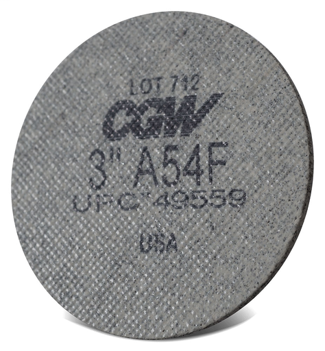 Cotton Fiber Quick Change Discs - Roll On - Size 3