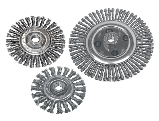 Knot Wire Wheel Brushes - USA Made - Size 4
