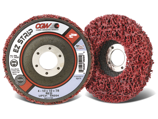 EZ Strip Wheels - Red - Size 4-1/2 x 7/8