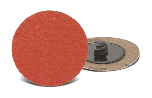 Quick Change Discs - Ceramic, Roll-On - Size 2 - Grit 36