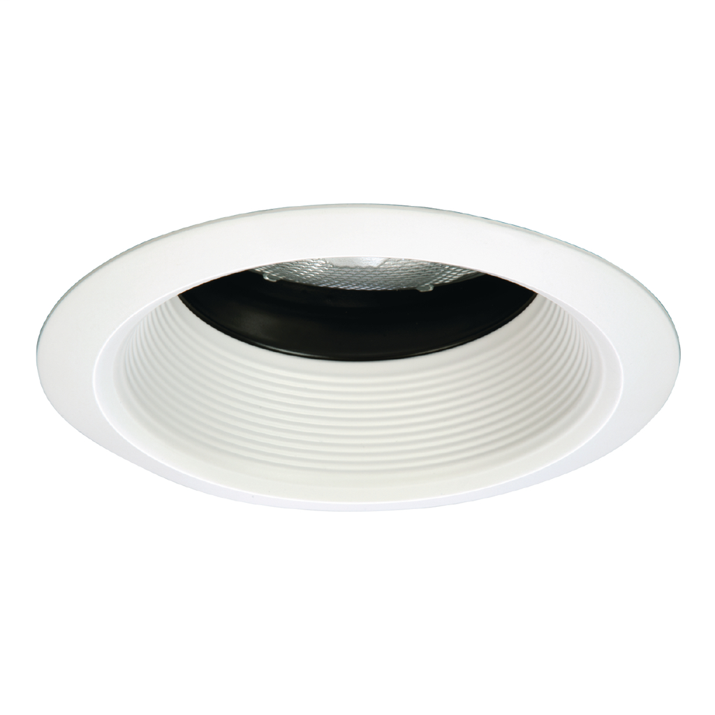 Product image for Halo ETN-5222WB 5" Regressed Adjustable, White Baffle, Trim Ring 30-deg. max. tilt