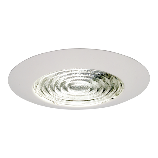 Product image for Halo 173PS 6" Trim Fresnel Lens with Reflector - Socket Supporting Wet Location & Air-tite Listed White Trim with Fresnel Lens
