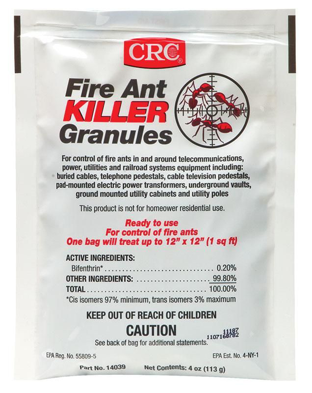 Product image for CRC Industries 14039 4 oz Packet Fire Ant Killer Granules