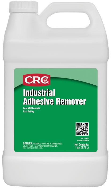 Product image for CRC 1003474 (03251) Industrial Adhesive Remover, 1 Gal