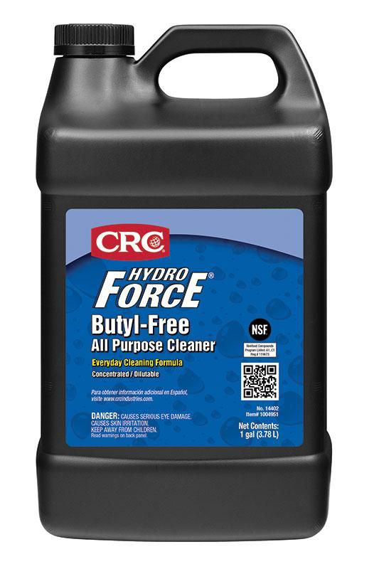Product image for CRC 14402 HydroForce Butyl-Free Cle