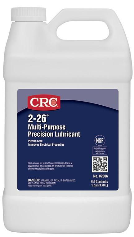 Product image for CRC Industries 02006 2-26 Multi-Purpose Precision Lubricant