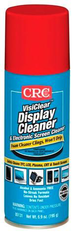 Product image for CRC 1003737 (05131) VisiClear® Display & Electronics Screen Cleaner, 6.9 Wt Oz