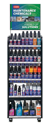 Product image for CRC 14193 DELUXE FLOOR DISPLAY RACK