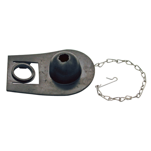 Universal Economy Toilet Tank Flapper with Adapter (Case of 50)