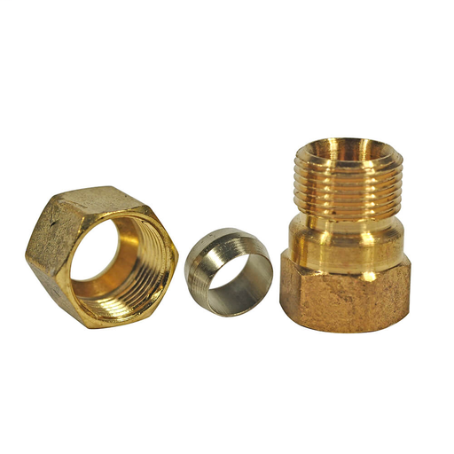 3/8 in. Comp. x 1/4 in. FIP Elbow Fitting