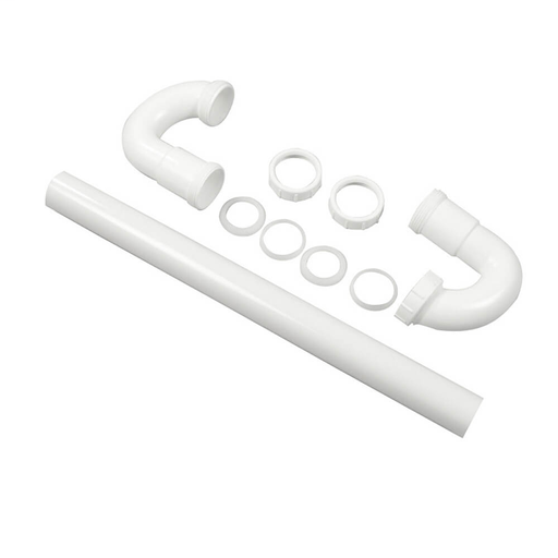 1-1/2 in. Slip Joint S-Trap in White