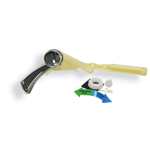 Universal Dual Flush Toilet Handle in Chrome