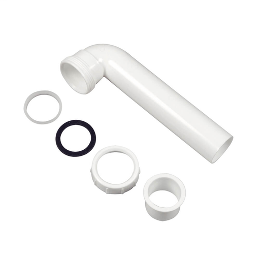 1-1/2 in. O.D. X 7 in. Slip Joint Waste Arm in White