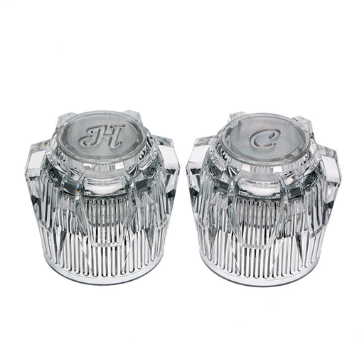 Faucet Handles for Phoenix in Clear Acrylic