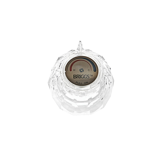 Faucet Handle for Bradley-Cole, Briggs and Sayco in Clear Acrylic