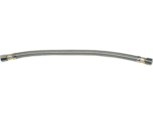 1/4 in. Comp. x 1/4 in. Comp. x 12 in. LGTH Stainless Steel Ice Maker Supply Line Hose