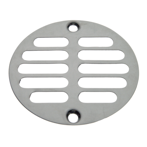 3-3/8 in. Screw-In Shower Drain Strainer in Chrome