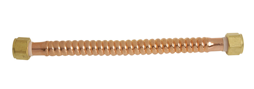 3/4 in. FIP x 3/4 in. FIP x 18 in. LGTH Stainless Steel Water Heater Supply Line Hose