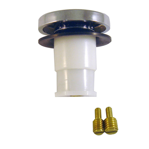 Universal Touch-Toe Tub Stopper in Chrome