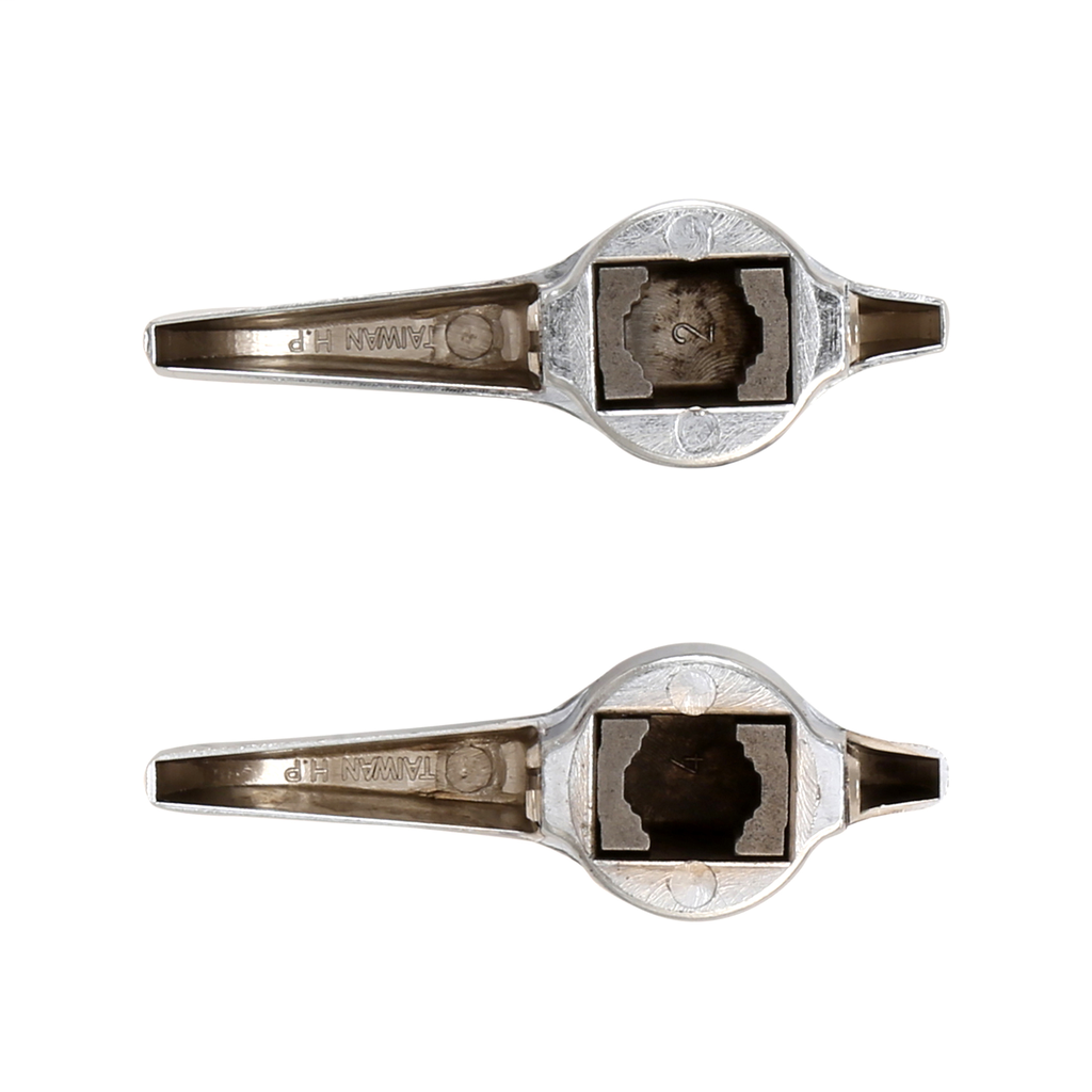 Universal Vise Grip Lever Sink Handles in Chrome