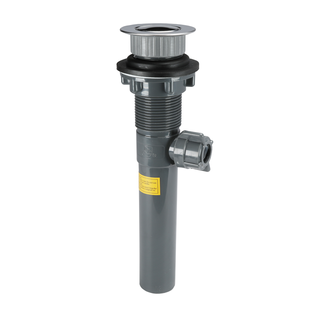 Bathroom Plastic Pop-up Assembly in Chrome