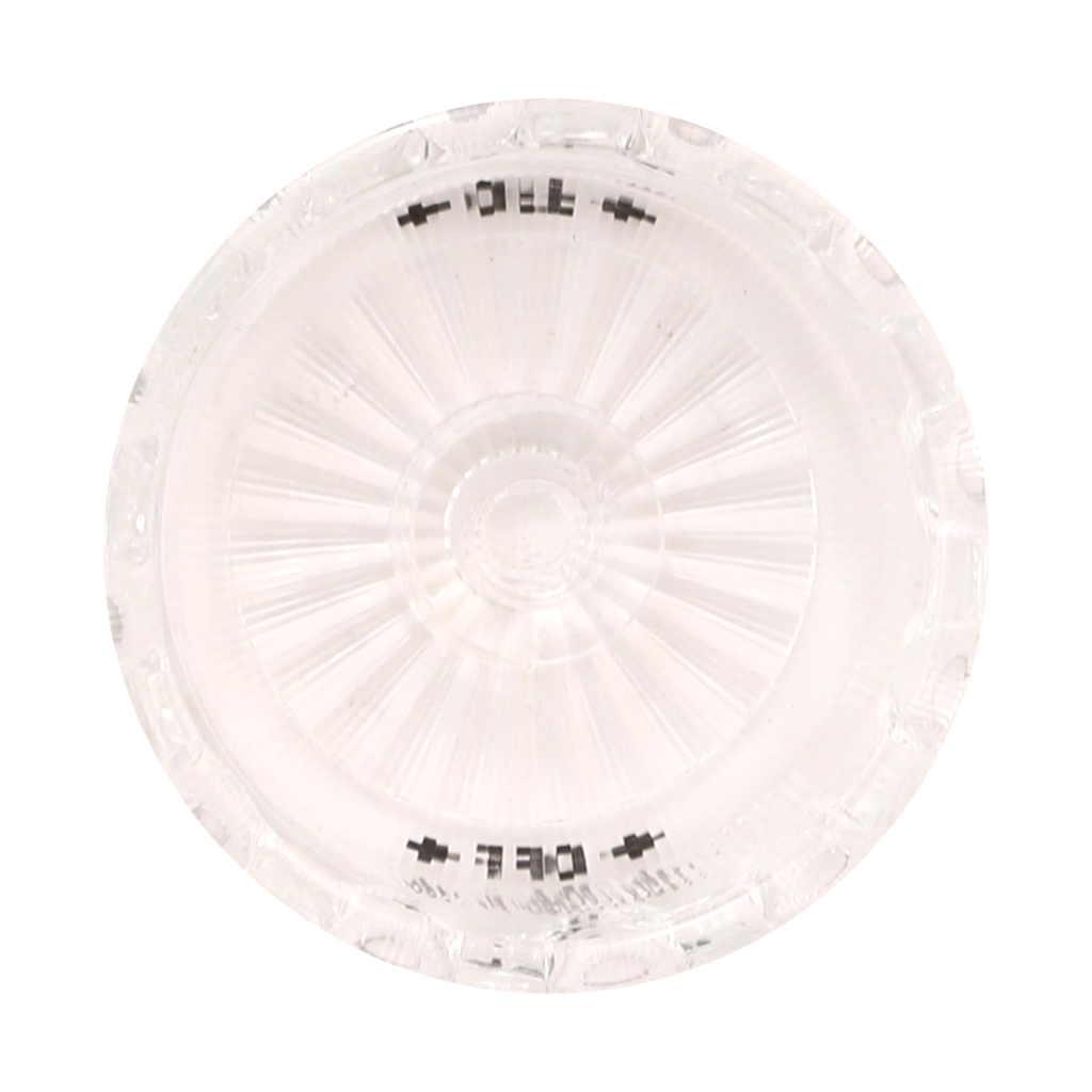 Volume Control Knob Faucet Handle for Mixet Faucets in Clear