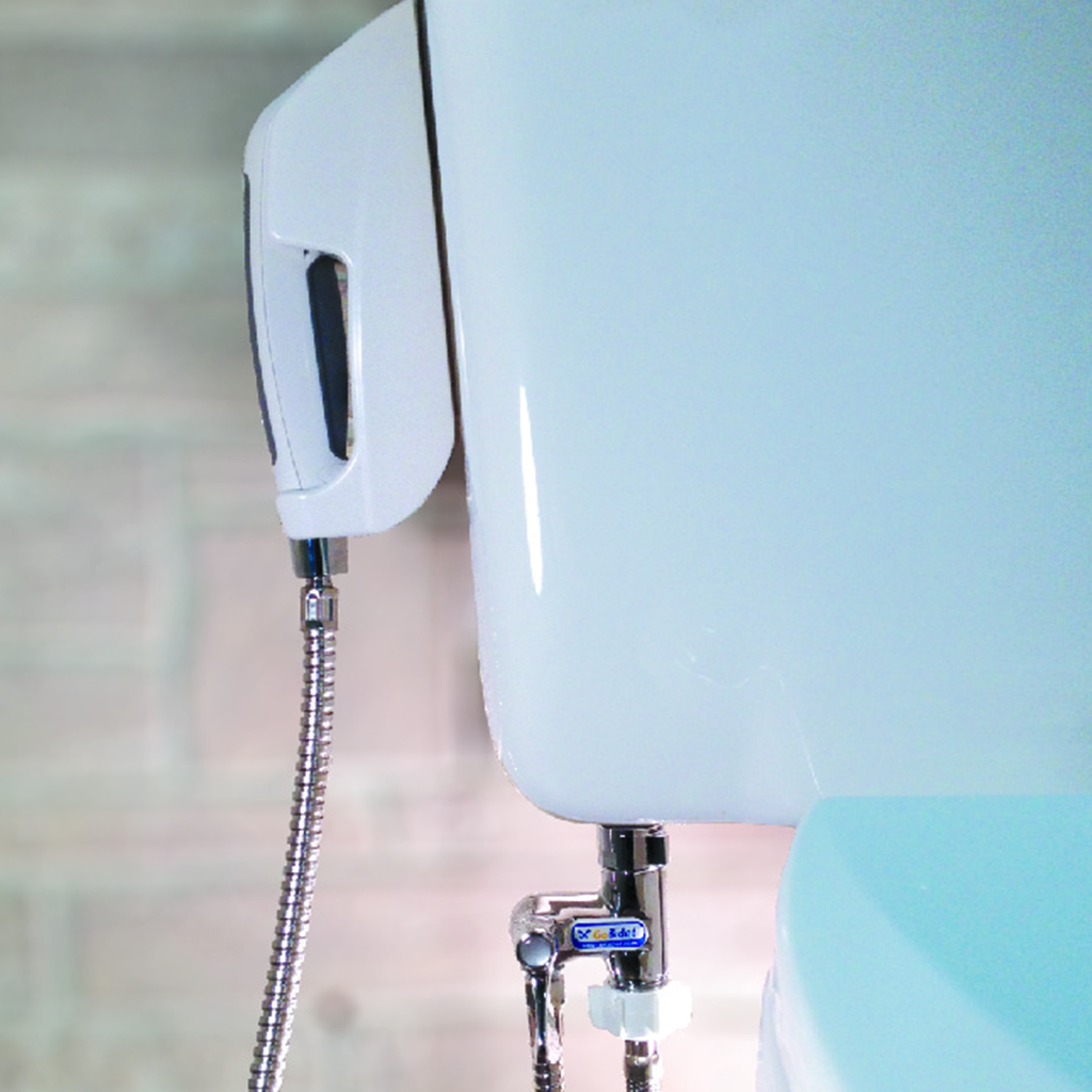 Hand Held Bidet in White