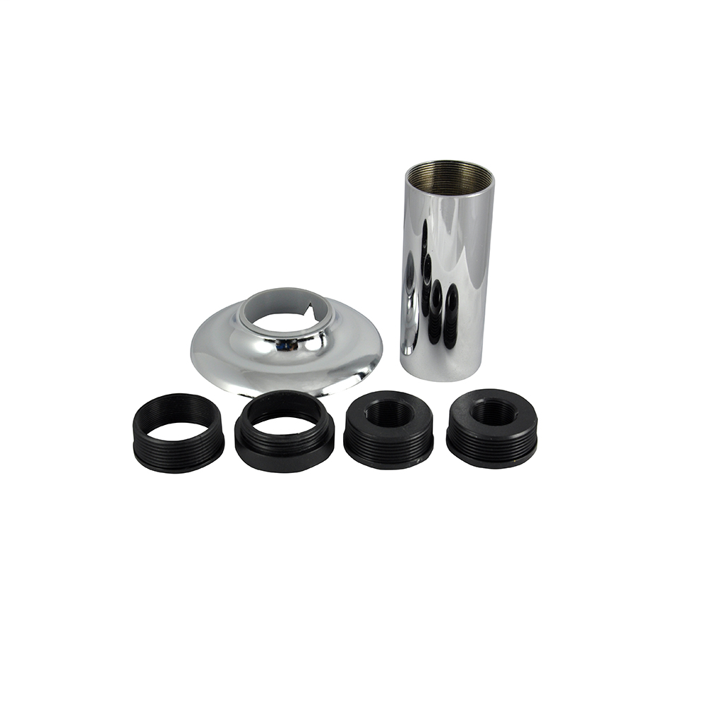 Universal Tub/Shower Flange Set in Chrome