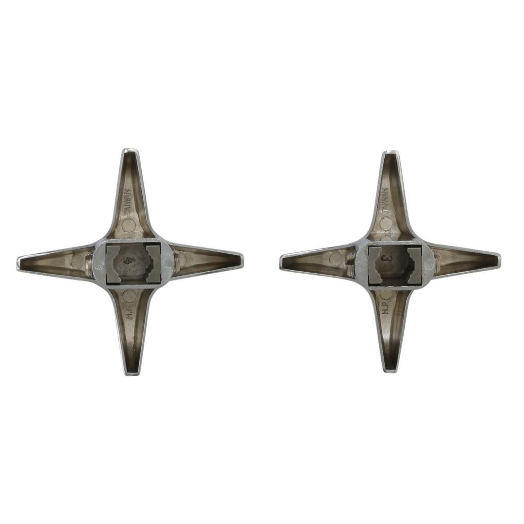 Universal Vise Grip Cross-Arm Handles in Chrome