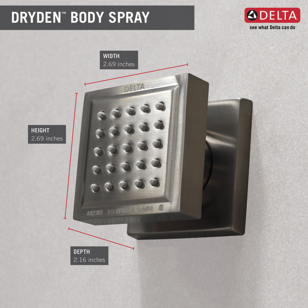 Surface Mount Body Spray - Stainless