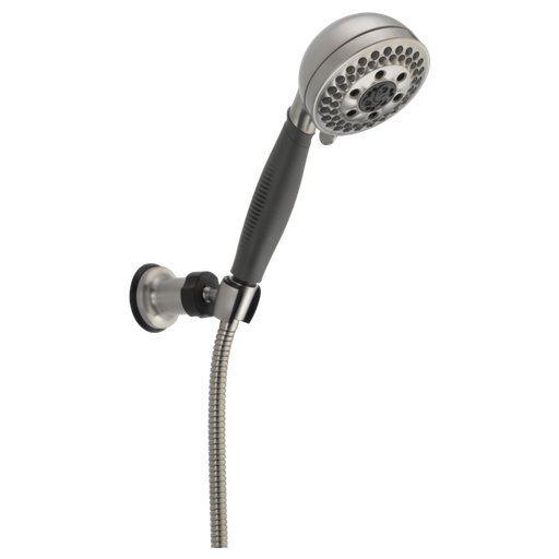 H2Okinetic® 5-Setting Adjustable Wall Mount Hand Shower - Stainless