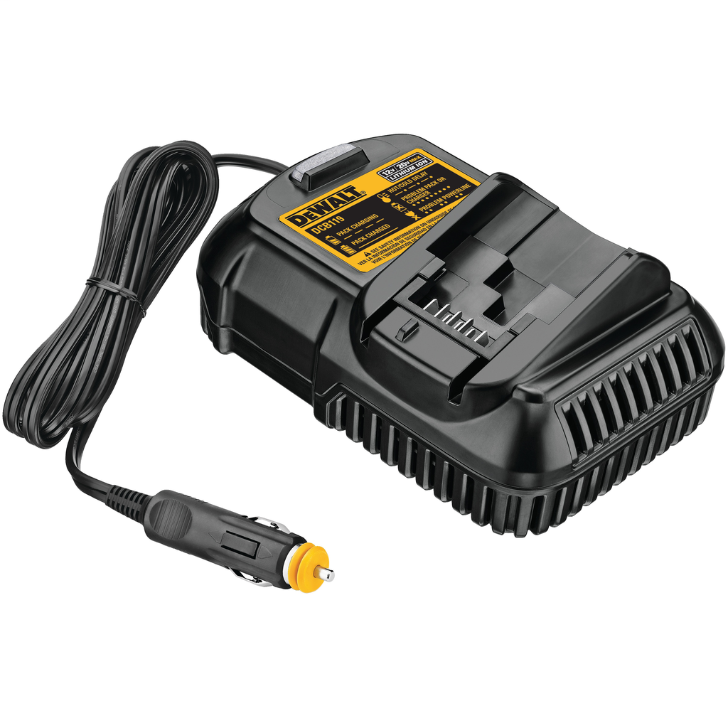 DeWalt DCB119 12 to 20 Volt Max Lithium-ion Vehicle Battery Charger DeWalt DCB119 12 to 20 Volt Max Lithium-ion Vehicle Battery Charger