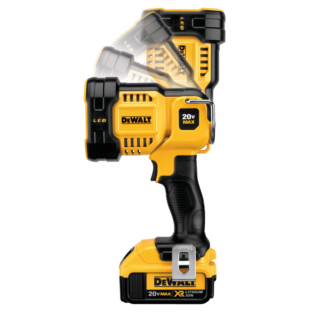 DEWALT DCL043 20 Volt LED Spotlight DEWALT DCL043 20 Volt LED Spotlight