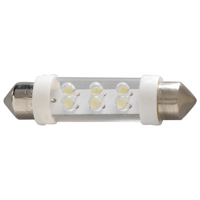 Product image for EIKO LED-12-FESTOON-W 12VDC 10X44 F