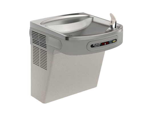Elkay Cooler Wall Mount ADA Hands-Free Filtered, Non-Refrigerated Light Gray Granite