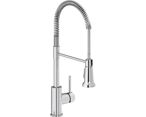 Elkay Avado Single Hole Kitchen Faucet with Semi-professional Spout and Lever Handle, Chrome