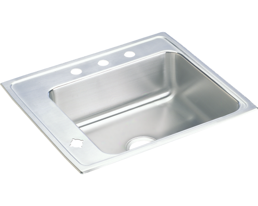 Elkay Lustertone Classic Stainless Steel 25" x 22" x 7-5/8", Single Bowl Drop-in Classroom Sink
