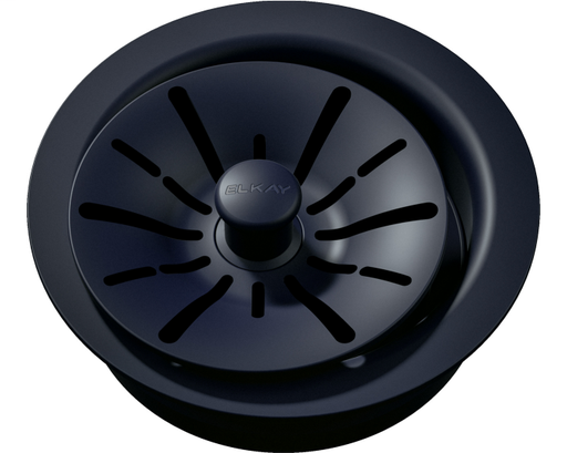 Elkay Quartz Perfect Drain 3-1/2" Polymer Disposer Flange with Removable Basket Strainer and Rubber Stopper Jubilee