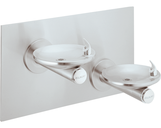 Elkay SwirlFlo Bi-Level Fountain Non-Filtered Non-Refrigerated, Freeze Resistant Stainless