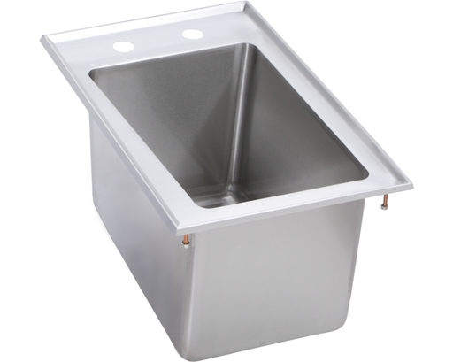 Elkay Stainless Steel 12" x 16-3/4" x 6" 18 Gauge One Compartment Drop-In Sink