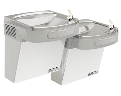 Elkay Versatile Cooler Wall Mount Bi-Level GreenSpec ADA, Non-Filtered 8 GPH Stainless