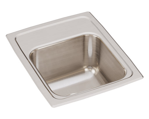 Elkay Lustertone Classic Stainless Steel 13" x 16" x 7-5/8", Single Bowl Drop-in Sink