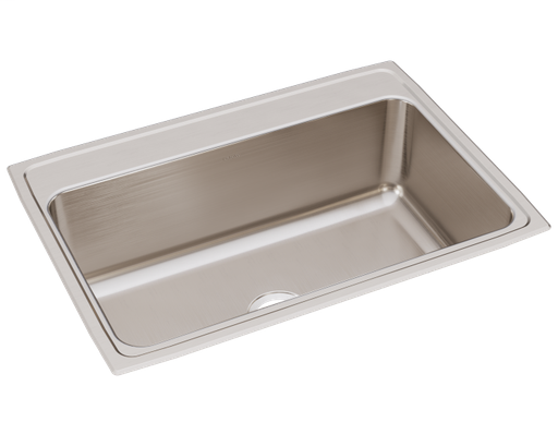 Elkay Lustertone Classic Stainless Steel 31" x 22" x 10-1/8", Single Bowl Drop-in Sink