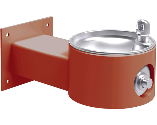 Elkay Outdoor Fountain Wall Mount Non-Filtered, Non-Refrigerated Freeze Resistant Terracotta