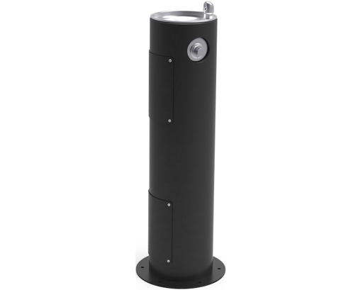 Elkay Outdoor Fountain Pedestal Non-Filtered, Non-Refrigerated Freeze Resistant Black