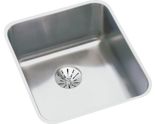 Elkay Lustertone Classic Stainless Steel 16" x 18-1/2" x 4-7/8", Single Bowl Undermount ADA Sink with Perfect Drain