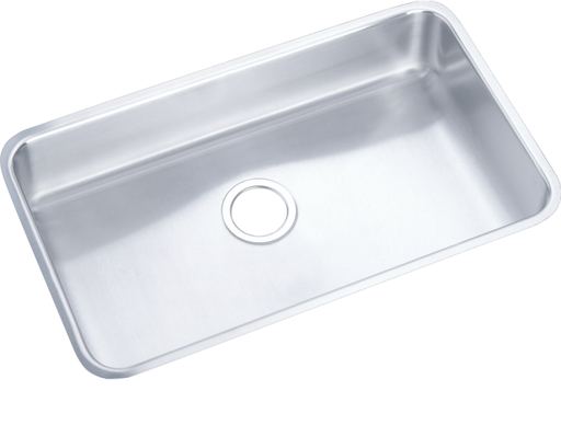 Elkay Lustertone Classic Stainless Steel 30-1/2" x 18-1/2" x 4-3/8", Single Bowl Undermount ADA Sink