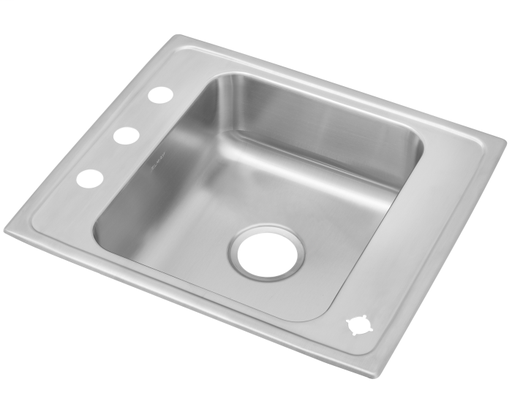 Elkay Lustertone Classic Stainless Steel 25" x 22" x 7-5/8", Single Bowl Drop-in Classroom Sink