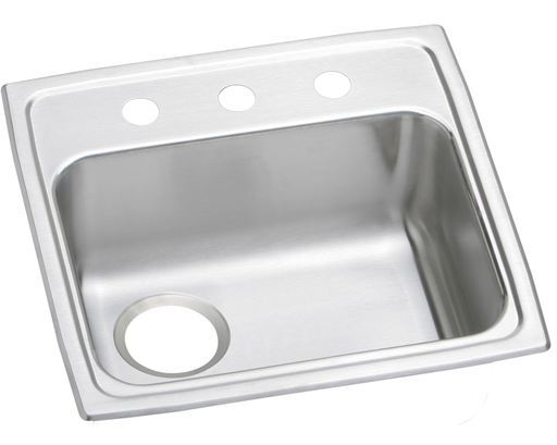 Elkay Celebrity Stainless Steel 19-1/2" x 19" x 5-1/2", Single Bowl Drop-in ADA Sink